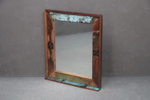 Lustro Spirit #104 Lakierowane Drewno Z Odzysku 68X8X80 Cm B 6026 - Lustra - miniaturka - grafika 1