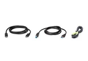 ATEN 2L-7D02UDPX3 kabel KVM Czarny 1,8 m - Kable komputerowe i do monitorów - miniaturka - grafika 1