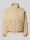 Kurtki męskie - Bomberka o kroju regular fit ze stójką - miniaturka - grafika 1