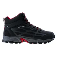 Buty trekkingowe męskie - Męskie Buty HI-TEC MITOKO MID WP 88724-BLK/TAN R - miniaturka - grafika 1