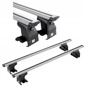 Bagażniki dachowe - Bagażnik dachowy Audi A4 B7-B8; Sedan 4D rok 2008-2015 - miniaturka - grafika 1