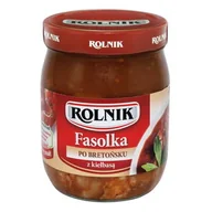 Szybkie dania obiadowe - Rolnik Fasolka po bretońsku z kiełbasą 550 g - miniaturka - grafika 1