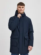 Kurtki męskie - Solid Kurtka zimowa 21107834 Granatowy Regular Fit - miniaturka - grafika 1