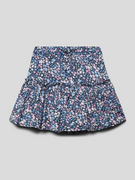 Sukienki i spódniczki dla dziewczynek - Spódnica z wiskozy z kwiatowym wzorem - miniaturka - grafika 1