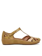 Sandały damskie - Pikolinos Sandały 655-0732C5 Zielony - miniaturka - grafika 1