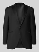 Garnitury - Marynarka na 1 guziki z kołnierzem z połami - miniaturka - grafika 1