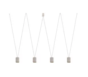 Nowodvorski More Tone lampa wisząca 4-punktowa biała/złota 7816 7816n - Lampy sufitowe - miniaturka - grafika 1