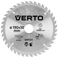 Tarcze do pił - Verto Tarcza do cięcia GRAPHITE 57H670 190 x 30 mm do pilarki widiowa - miniaturka - grafika 1