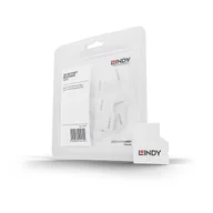 Kontrola dostępu - Lindy 40479 bloker portów Blokada portu SD card Biały Kopolimer akrylonitrylo-butadieno-styrenowy (ABS) - miniaturka - grafika 1