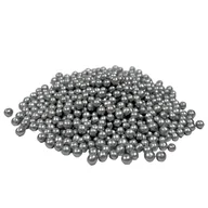 Dodatki do ciast w proszku - Posypka ryżowa 50 g w polewie cukrowej perłowa srebrna (5mm) - miniaturka - grafika 1