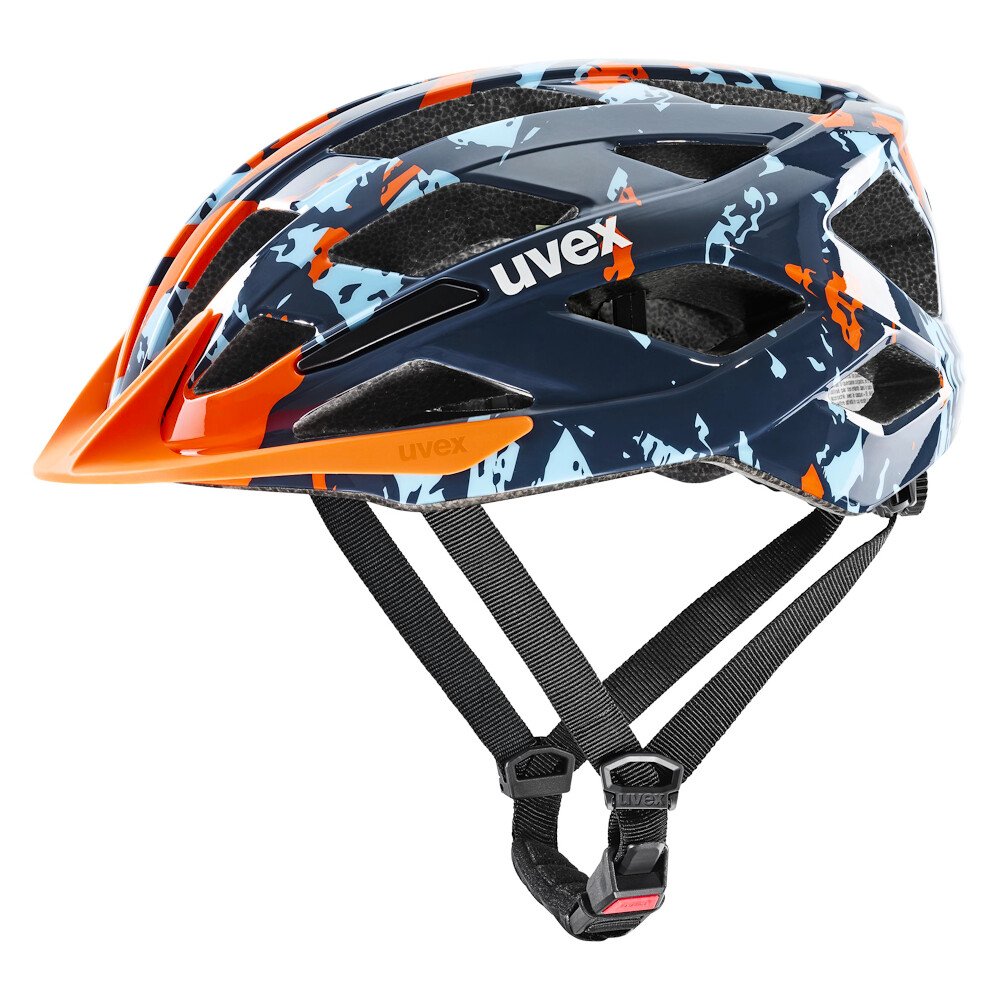 Kask dziecięcy Uvex Air Wing 2 Papaya-Bubble Blue (S4146640100) 50 - 54 cm