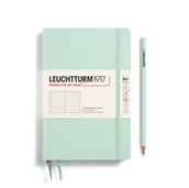Notesy i bloczki - Notatnik Leuchtturm1917 Paperback B6+, Twarda Oprawa, Kropki, Mint Green - miniaturka - grafika 1