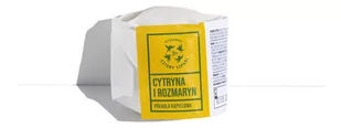 Mydlarnia Cztery Szpaki Mydlarnia Cztery Szpaki - Półkula kąpielowa Cytryna i Rozmaryn 55g - Kosmetyki do kąpieli - miniaturka - grafika 1