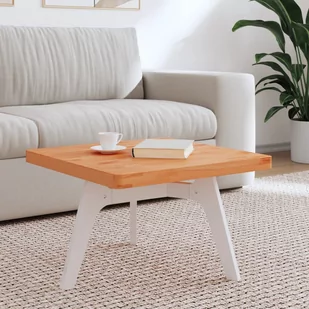 Blat stołu, 60x60x4 cm, kwadratowy, lite drewno bukowe Lumarko! - Meble modułowe i akcesoria - miniaturka - grafika 1