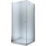 Kabiny prysznicowe - Mexen Pretoria kabina prysznicowa uchylna 80 x 110 cm, transparent, chrom - 852-080-110-01-00 - miniaturka - grafika 1