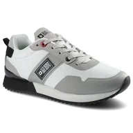 Sneakersy damskie - Białe Sneakersy Big Star Damskie Modne Półbuty - miniaturka - grafika 1