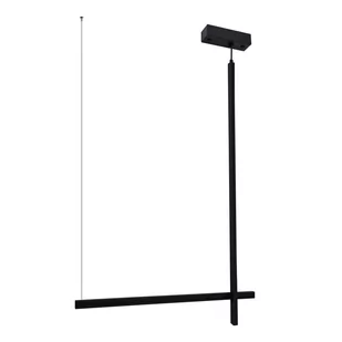 Wisząca lampa nad wyspę no. 4 5063 Shilo słupek kuchenna czarna - Lampy sufitowe - miniaturka - grafika 1