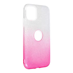 Forcell Futerał SHINING do IPHONE 11 ( 6,1" ) transparent/róż - Etui i futerały do telefonów - miniaturka - grafika 1