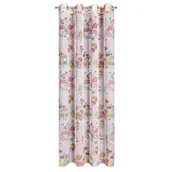 Firany i zasłony dla dzieci - Dekoracja okienna POLLY do pokoju dziecięcego z etaminy z nadrukiem z elfami 140 X 250 cm - miniaturka - grafika 1