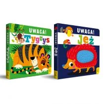 Pakiet Uwaga! Tygrys / Jeż - Książki edukacyjne - miniaturka - grafika 1