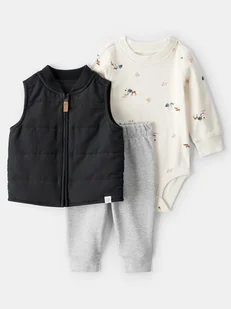 carter's 3-częściowy zestaw w różnych kolorach - Bluzy i sweterki niemowlęce - miniaturka - grafika 1