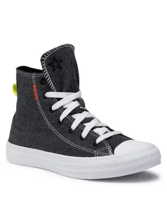 Trampki męskie - Converse Trampki Ctas Hi 168595C Szary - grafika 1