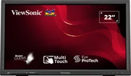 Monitory - Viewsonic TD2223-2 monitor komputerowy 55,9 cm (22") 1920 x 1080 px Full HD LCD Ekran dotykowy Czarny - miniaturka - grafika 1