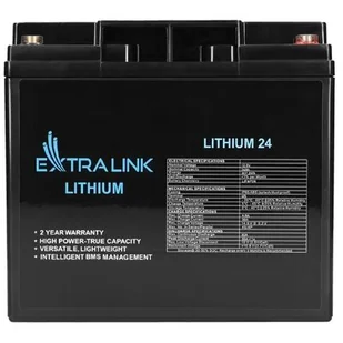 Akumulator EXTRALINK EX.30424 24Ah 12.8V - Akumulatory ogólnego zastosowania - miniaturka - grafika 1