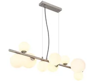 Lampy sufitowe - Globo 56140-9H - LED Żyrandol na lince RIHA 9xG9/3W/230V chrom - miniaturka - grafika 1