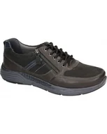 Półbuty męskie - PÓŁBUTY MANITU - 640148-09 SZARE - Manitu - miniaturka - grafika 1