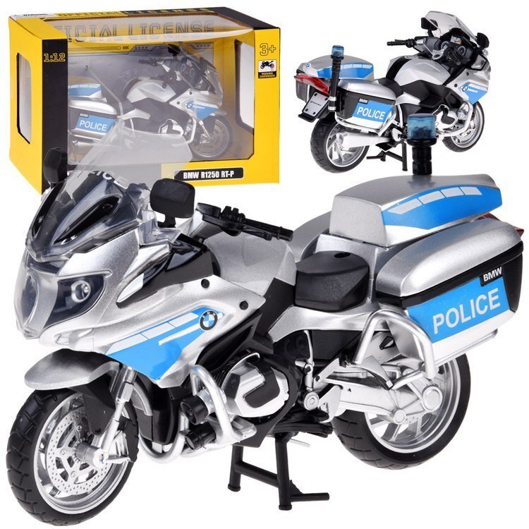 Jokomisiada Model motocykla policyjnego BMW R1250 RT-P 1:12 Motocykl Policja ZA5951 EDUKAMP