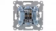 Kostki, złączki, wtyczki - Simon SP1M | Przycisk pojedynczy zwierny (mechanizm) 10AX, 250V~, szybkozłącza SP1M - miniaturka - grafika 1