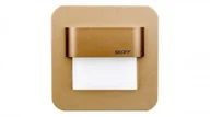 Lampy ścienne - Skoff SALSA LED ciepły biały M mosiądz mat IP 66  MH-SAL-M-H-1-PL-00-01 - miniaturka - grafika 1