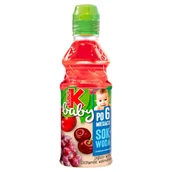 Soki i herbatki dla dzieci - Kubuś Baby Sok i woda po 6 miesiącu jabłko wiśnia czerwone winogrono 300 ml - miniaturka - grafika 1