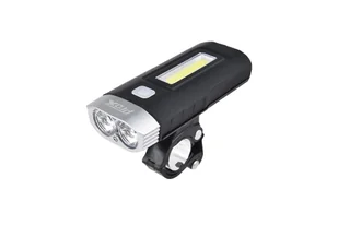 Lampa Przednia Prox Taurus 2Xcree 500Lum Akumulator - Latarki - miniaturka - grafika 1