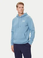 Bluzy męskie - Under Armour Bluza Ua Essential 1373880 Błękitny Loose Fit - miniaturka - grafika 1