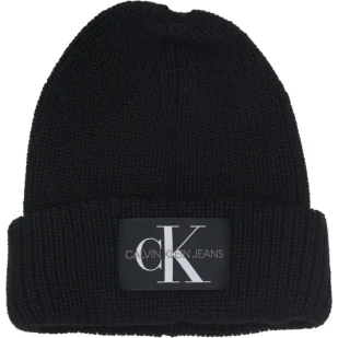 CALVIN KLEIN JEANS Czapka | z dodatkiem wełny - Czapki damskie - miniaturka - grafika 1