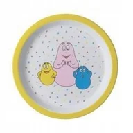 Miseczki i talerzyki dla dzieci - Talerzyk fi 18 cm Barbapapa | Petit Jour Paris - miniaturka - grafika 1
