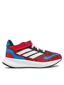 Buty dla chłopców - adidas Sneakersy Marvel Spider-Man Runfalcon 3.0 IH8743 Czerwony - miniaturka - grafika 1