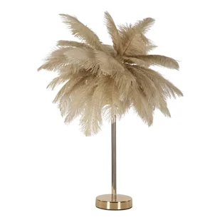 Lampa stołowa w kolorze złota (wysokość 55 cm) Palm – Mauro Ferretti - Noże stołowe - miniaturka - grafika 1