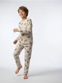 Piżamy chłopięce - Sinsay - Piżama dwuczęściowa w dinozaury - kremowy - miniaturka - grafika 1