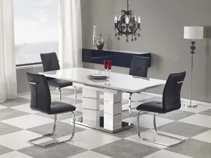 stół rozkładany Halmar LORD biały  - Stoły - miniaturka - grafika 1