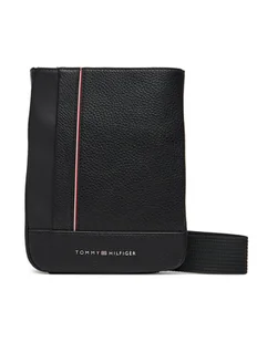 Tommy Hilfiger Saszetka Th Central Mini Crossover AM0AM13633 Czarny - Nerki - miniaturka - grafika 1