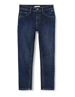 Spodnie i spodenki dla dziewczynek - Mexx Jeansy dziewczęce o kroju slim fit, Mid Wash, 110 cm - grafika 1