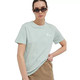Koszulki i topy damskie - FILA Damska koszulka BOLL Regular Graphic T-Shirt, Silt Green, S, Silt Green, S - grafika 1