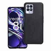 Etui i futerały do telefonów - OEM Futerał matt do realme 8i czarny - miniaturka - grafika 1