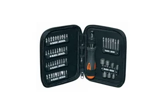Black&Decker BLACK & DECKER ZESTAW GROTÓW 56szt. A 7176 A7104-XJ - Wiertła - miniaturka - grafika 8