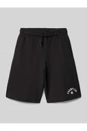 Spodnie sportowe damskie - Szorty z dzianiny dresowej z wyhaftowanym logo - Champion - miniaturka - grafika 1