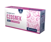Suplementy naturalne - OLEOFARM Sp. z o.o. Czosnek forte bezzapachowy 60 kapsułek 3483422 - miniaturka - grafika 1