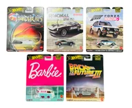 Samochody i pojazdy dla dzieci - HOT WHEELS PREMIUM POP CULTURE 2024 ZESTAW 5szt HXD63 MIX1 - miniaturka - grafika 1